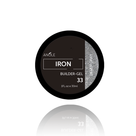 #33 silver gray iron pot 30ml