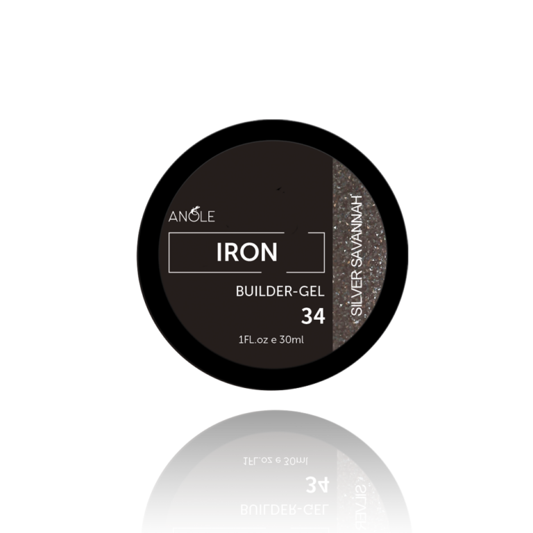 #34 silver Savannah iron pot 30ml