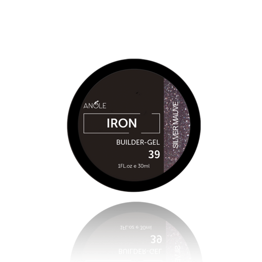 #39 Silver Mauve iron pot 30ml