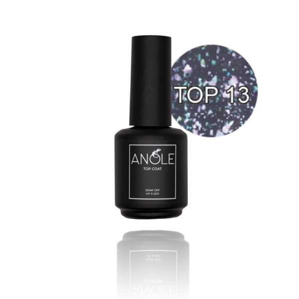 #13 TOPCOAT (NO WIPE) fles 15ml