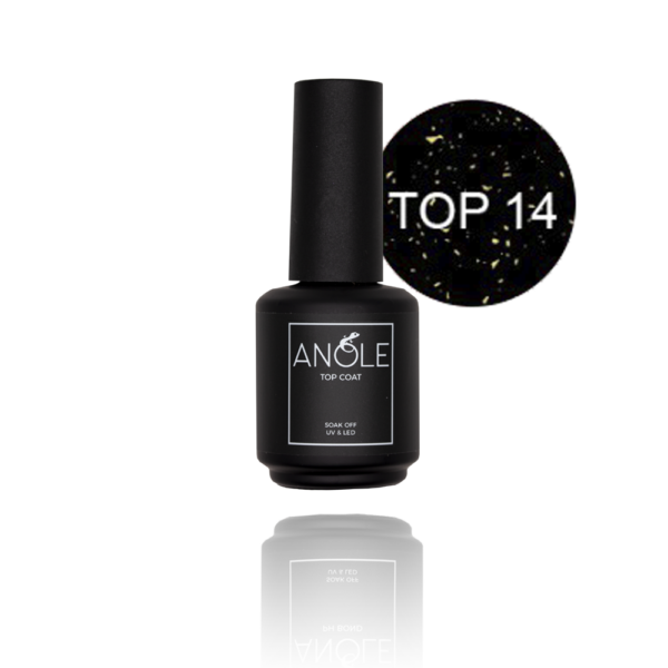 #14 TOPCOAT (NO WIPE) fles 15ml