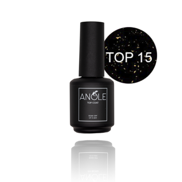 #15 TOPCOAT (NO WIPE) MAT fles 15ml