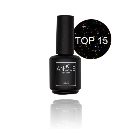 #15 TOPCOAT (NO WIPE) MAT fles 15ml