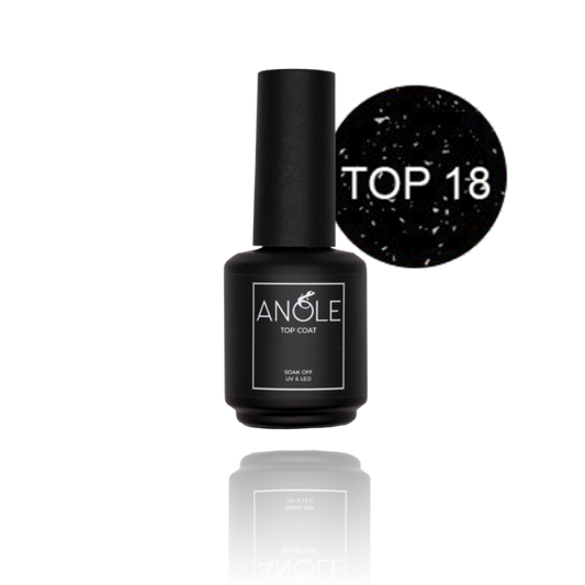 #18 TOPCOAT (NO WIPE) fles 15ml