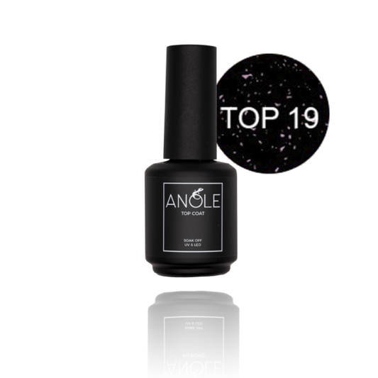 #19 TOPCOAT (NO WIPE) MAT fles 15ml