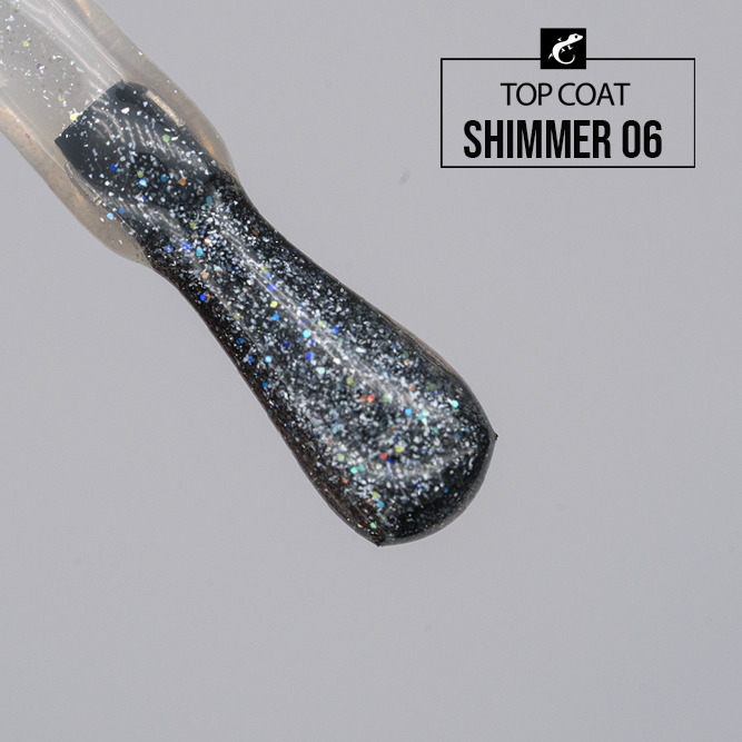 #6 SHIMMER TOPCOAT fles 15ml