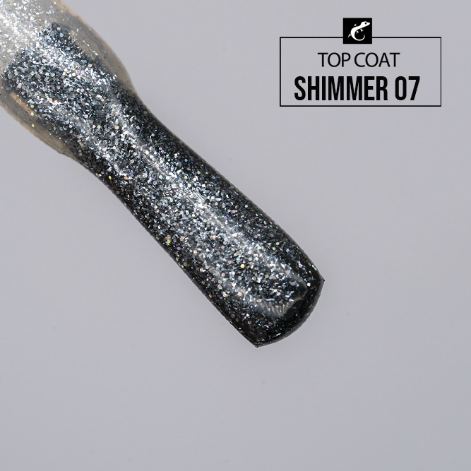 #7 SHIMMER TOPCOAT fles 15ml