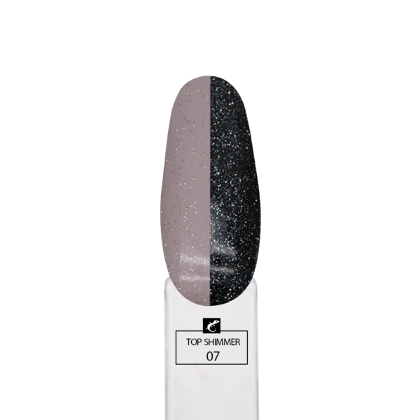 #7 SHIMMER TOPCOAT fles 15ml