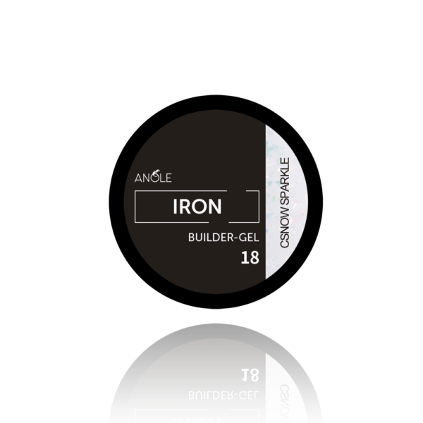 #18 SNOW SPARKLE iron (pot 30ml)