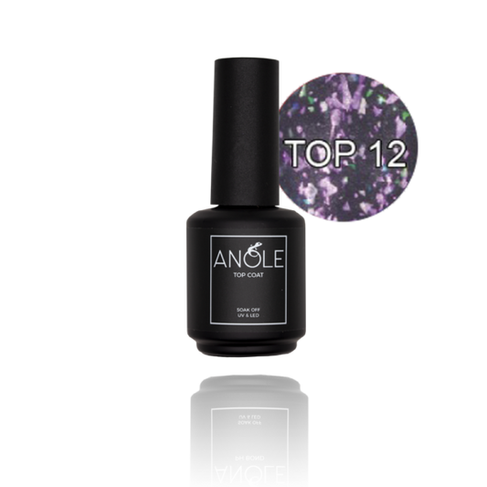 #12 TOPCOAT (NO WIPE) fles 15ml