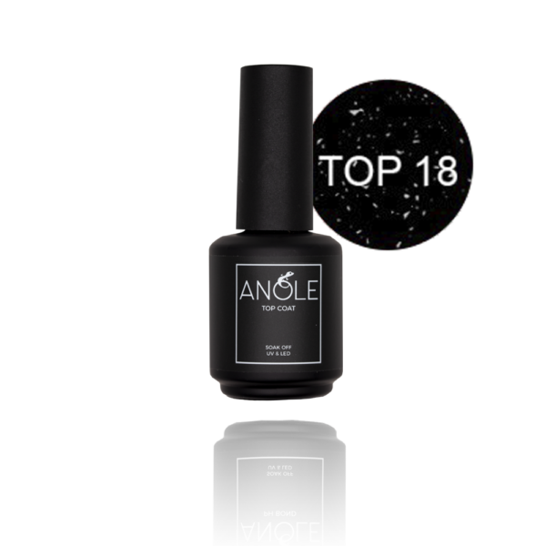 #18 TOPCOAT (NO WIPE) fles 15ml